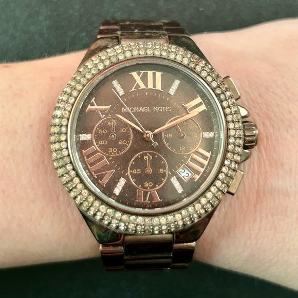 Michael Kors Authentic Chocolate Brown Watch MK5665 - Picture 7 of 7